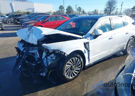 2025 Hyundai Sonata Hybrid Limited z USA, uszkodzony, nr VIN KMHL54JJ1SA123702